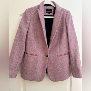 J Crew Parke Houndstooth Blazer Size 6